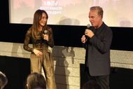 Titus Welliver and Maggie Q (image via Getty)